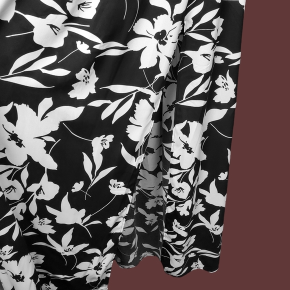 Fashion Nova Womens Ready For The Weekend Black White Maxi Dress Size L NWT - Picture 9 of 11